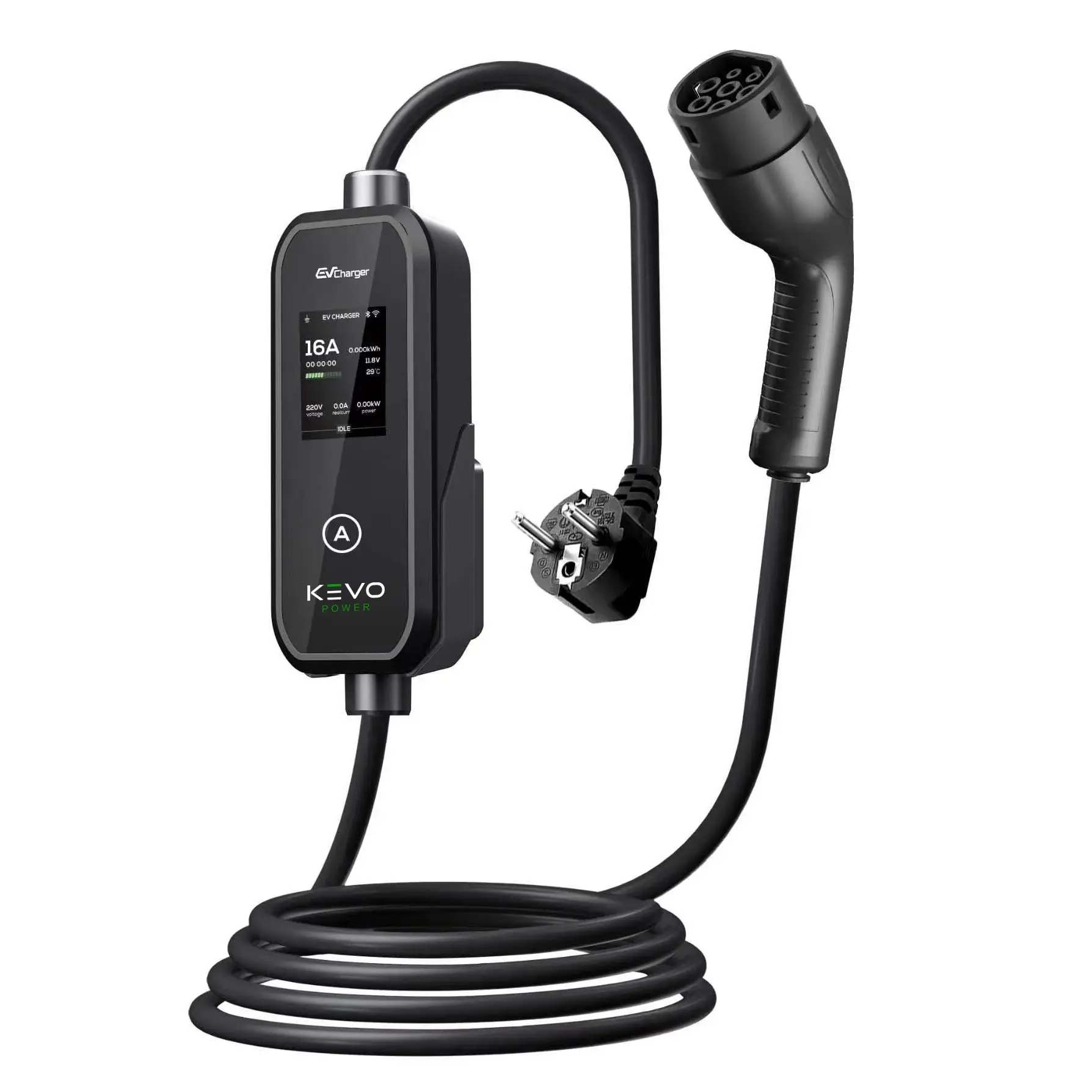 KEVO Power Portable AC EV Charger KP-A3S-I